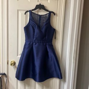 Navy Homecoming Dress